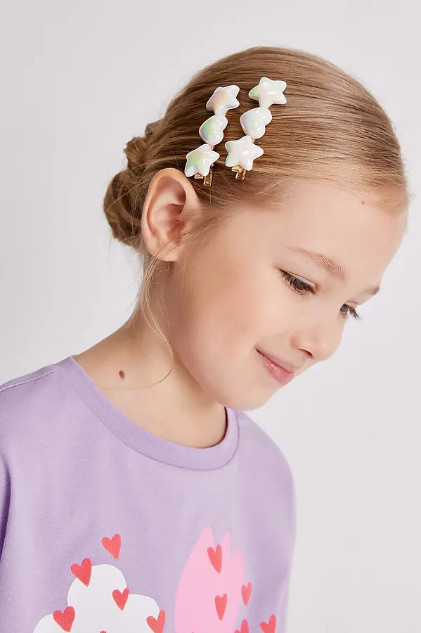 Набор из 2 заколок для волос ACOOLA, разноцветный - фото 1