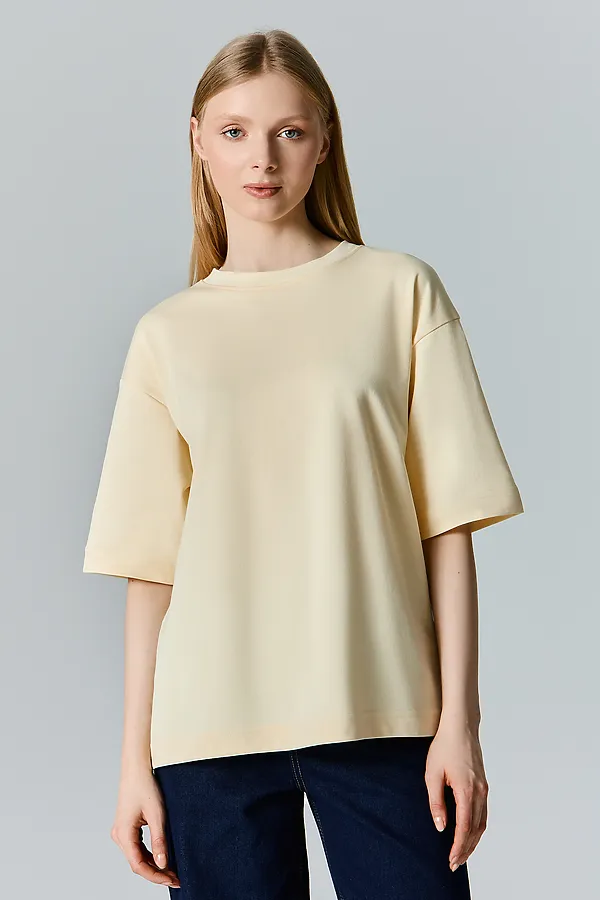 Футболка женская MARK FORMELLE, ваниль - фото 1
