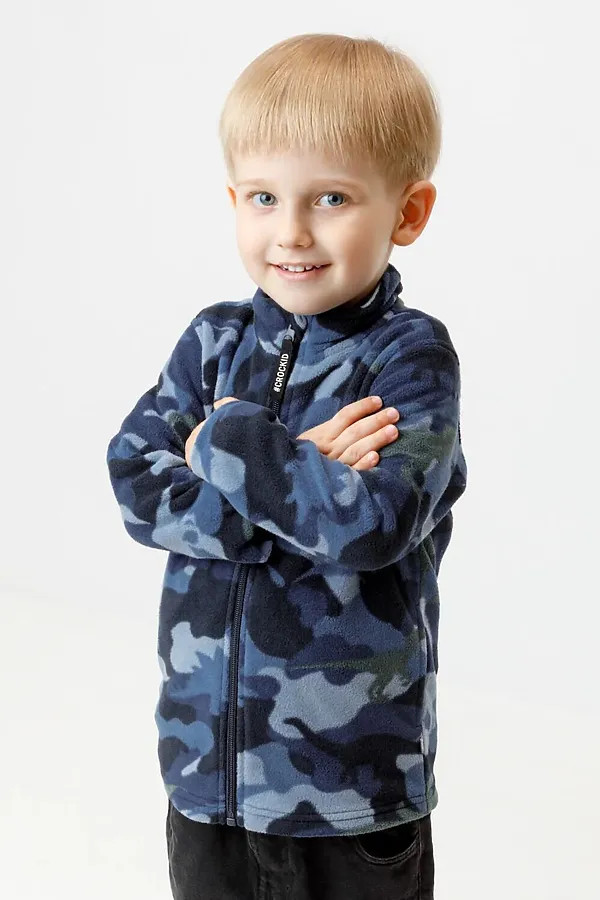 Толстовка CROCKID, синий - фото 1