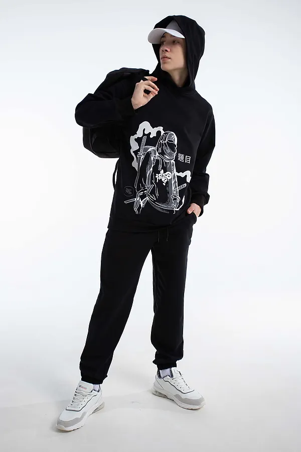 Костюм с брюками Странник 1 НАТАЛИ, черный - фото 1