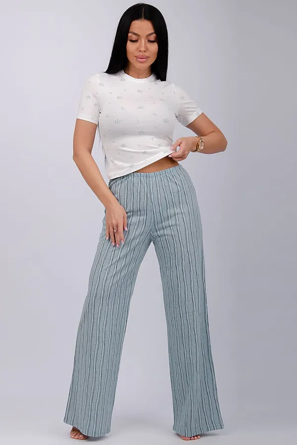 Пижама с брюками Брунелла НАТАЛИ, белый - фото 1