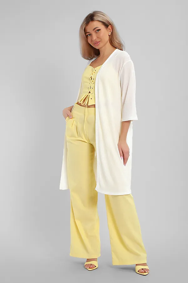 Кардиган 32744 НАТАЛИ, молочный - фото 1