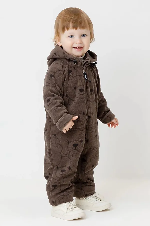 Комбинезон CROCKID, коричневый - фото 1