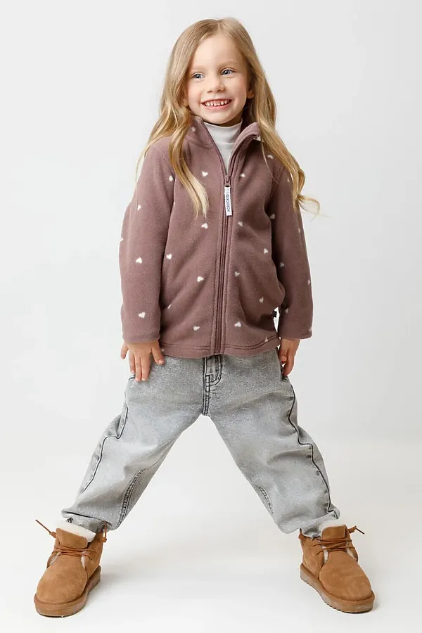 Толстовка CROCKID, коричневый - фото 1