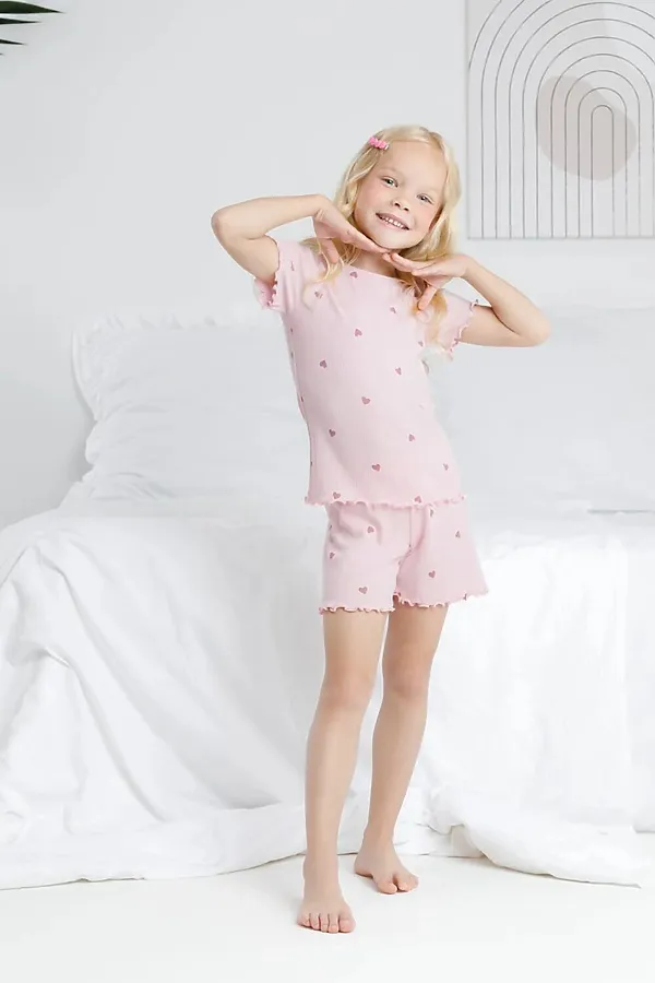 Пижама CROCKID, розовый - фото 1