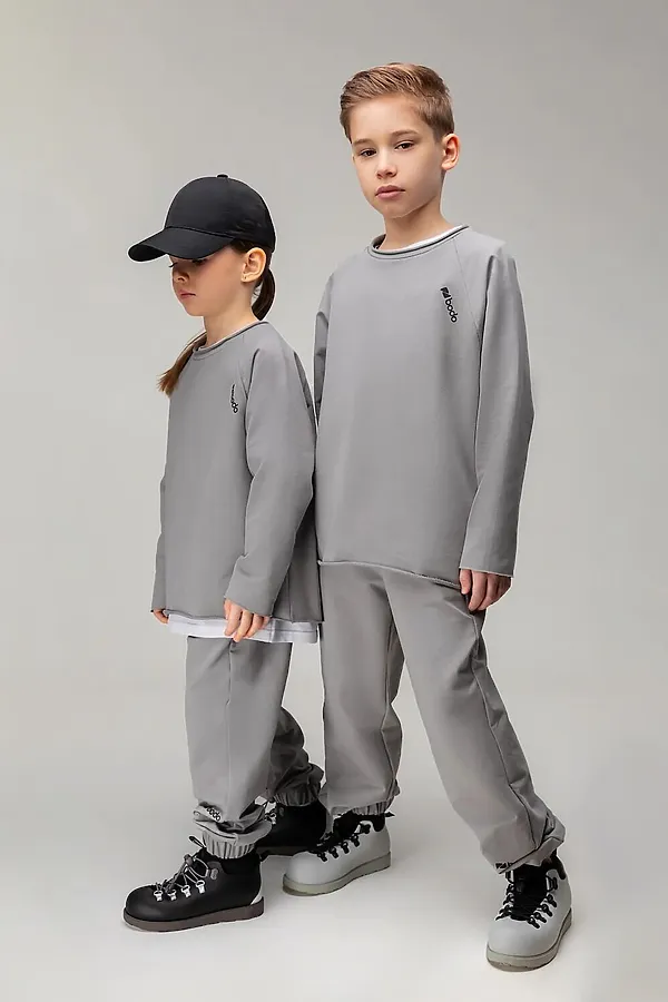 Костюм (Джемпер+Брюки) BODO-S, серый - фото 1