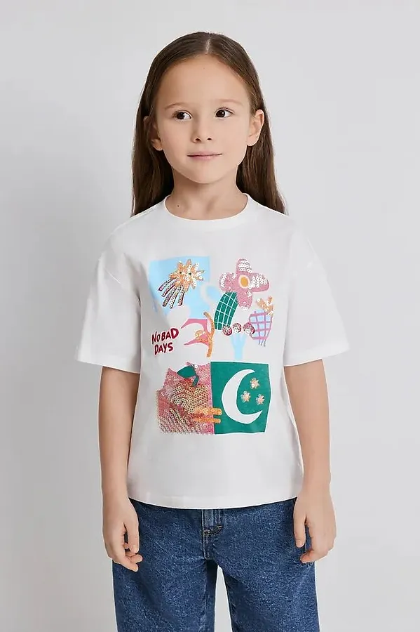 Футболка ACOOLA, белоснежный - фото 1