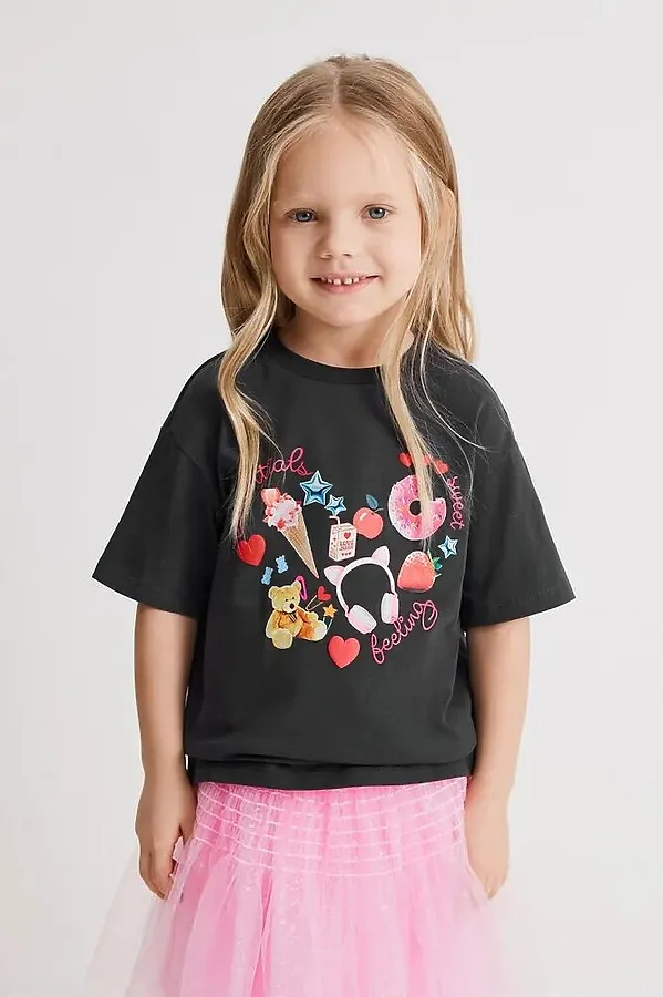 Футболка ACOOLA, графитовый - фото 1