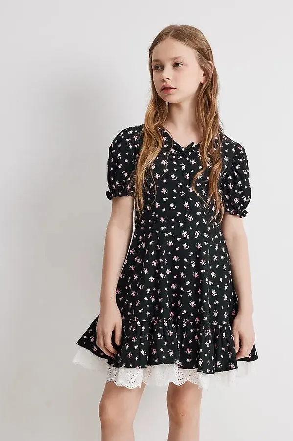 Платье ACOOLA, черный принт - фото 1