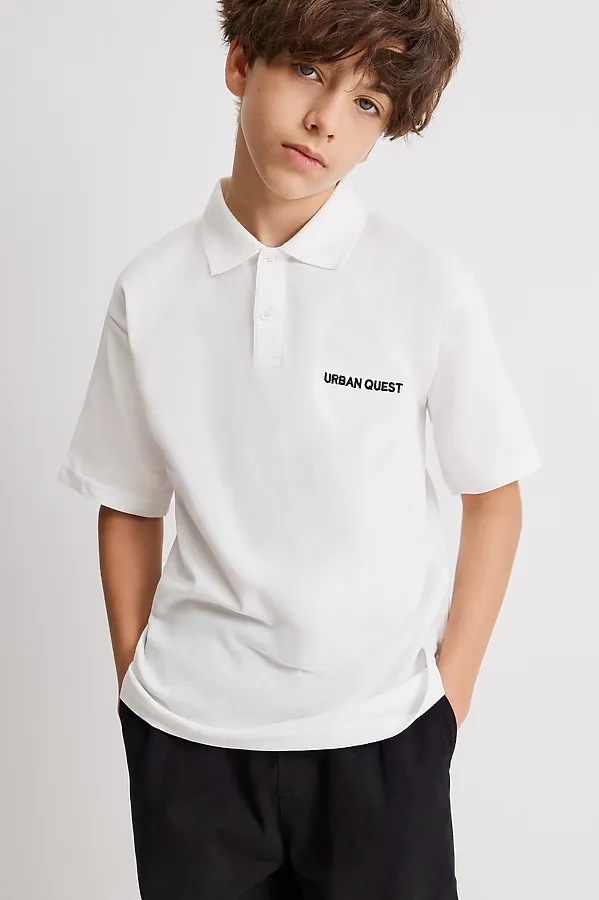 Сорочка-поло верхняя ACOOLA, белый - фото 1