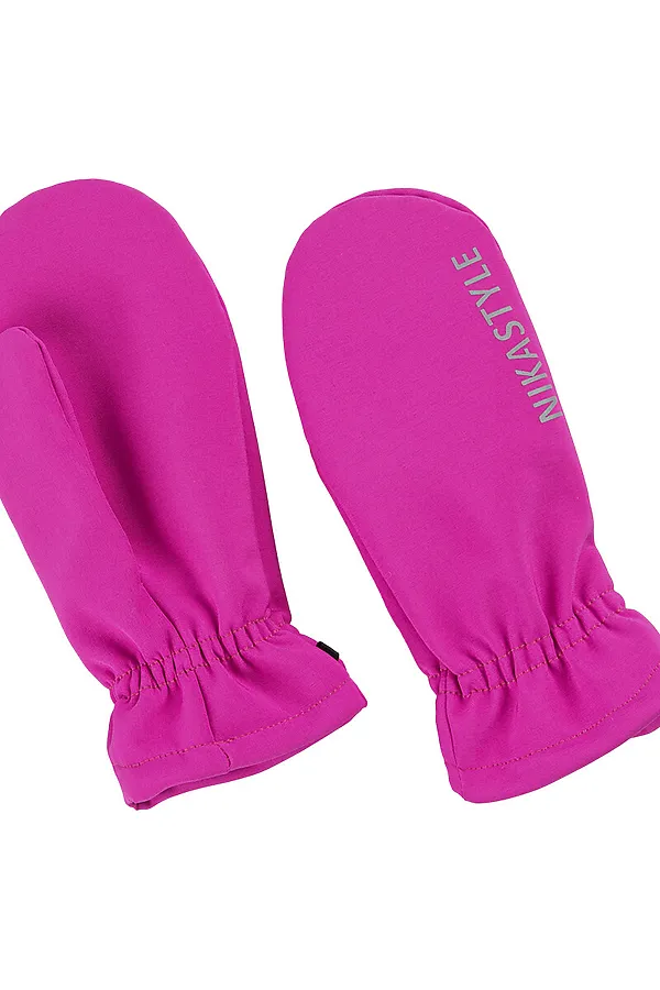 Варежки NIKASTYLE, фуксия - фото 1