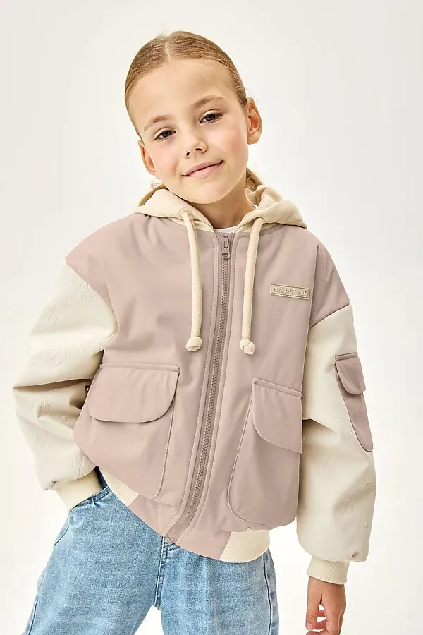 Куртка NIKASTYLE, сухая роза/кешью - фото 1