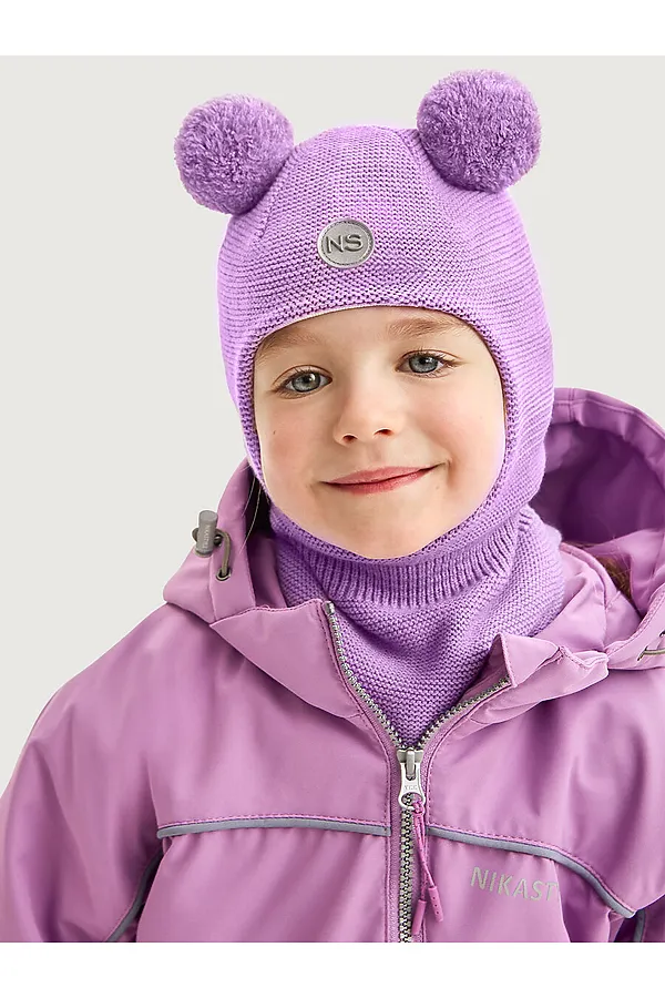 Балаклава NIKASTYLE, лаванда - фото 1