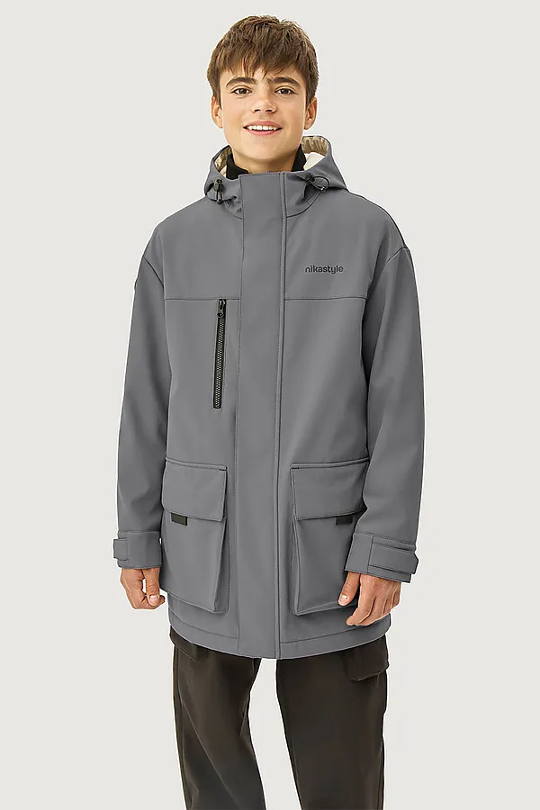 Ветровка NIKASTYLE, серый - фото 1