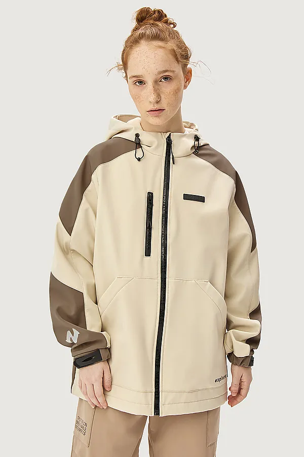 Ветровка NIKASTYLE, кешью/кофе - фото 1