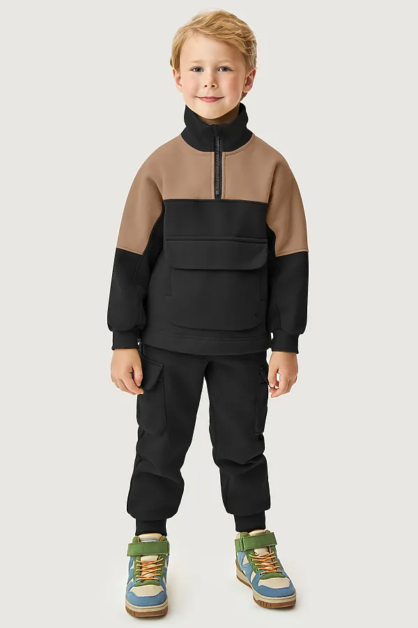 Костюм NIKASTYLE, черный/какао - фото 1