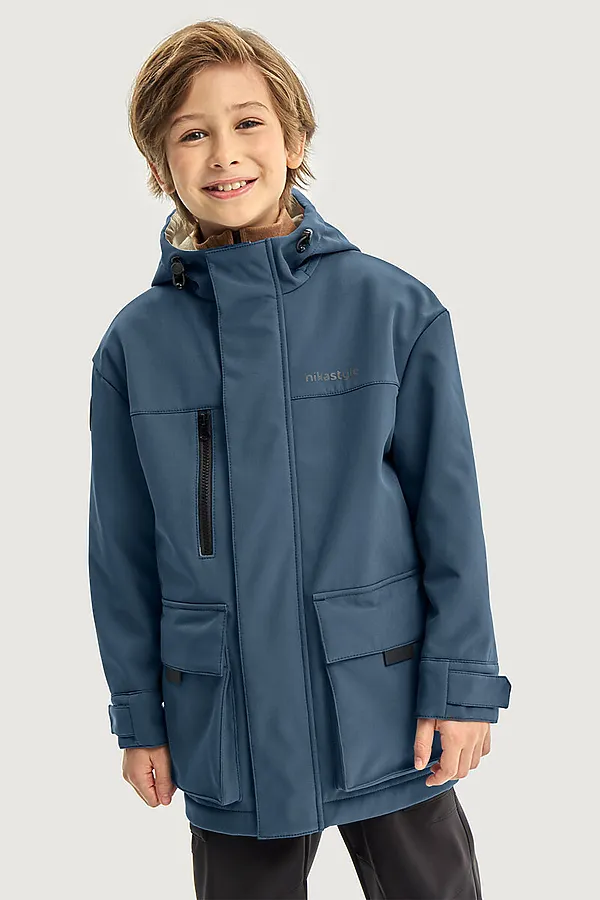 Ветровка NIKASTYLE, деним - фото 1