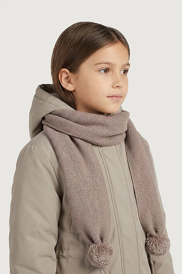 Шарф NIKASTYLE, какао - фото 1