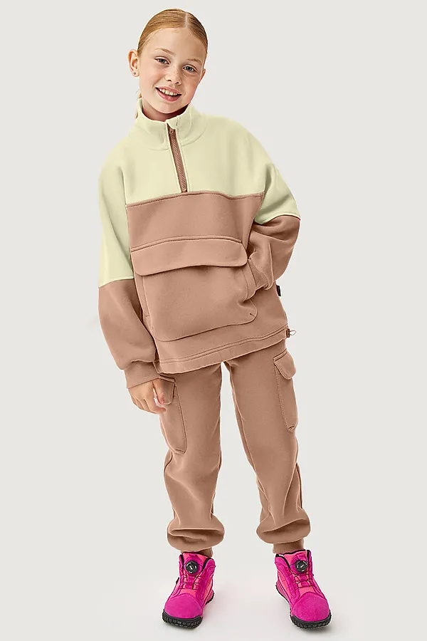 Костюм NIKASTYLE, какао/сливочное масло - фото 1