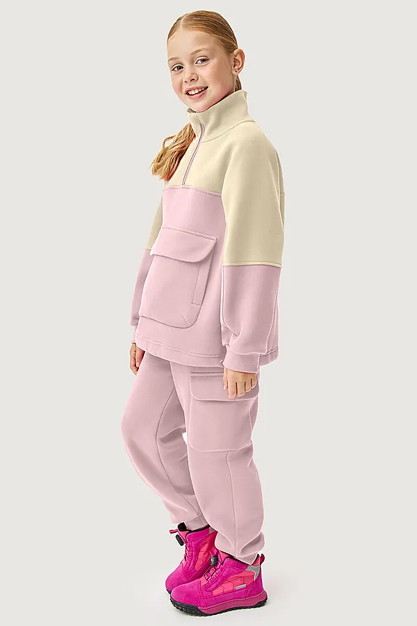 Костюм NIKASTYLE, сакура/сливочное масло - фото 1