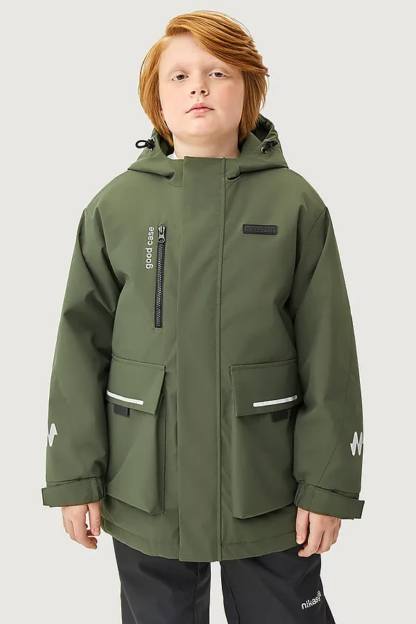 Парка NIKASTYLE, хаки - фото 1