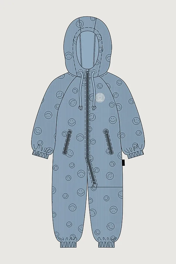 Комбинезон NIKASTYLE, джинс - фото 1