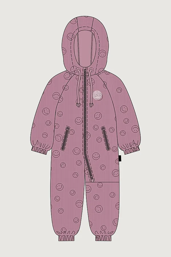 Комбинезон NIKASTYLE, ягодный мусс - фото 1