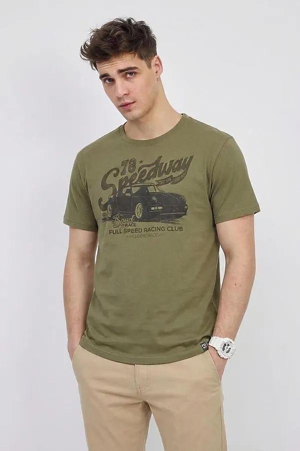 Футболка F5, хаки - фото 1