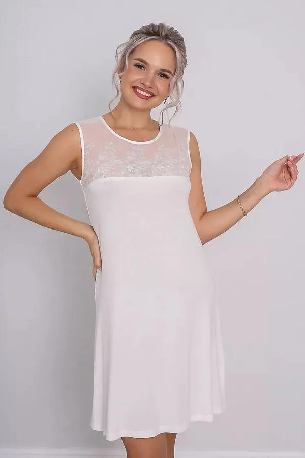 Сорочка Барби НАТАЛИ, белый - фото 1