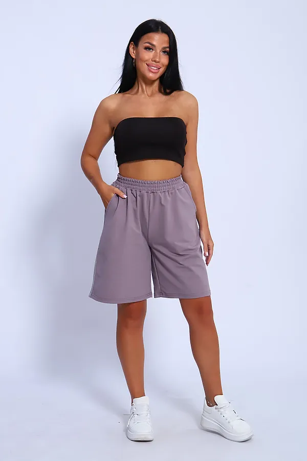 Шорты 35335 НАТАЛИ, сирень - фото 1