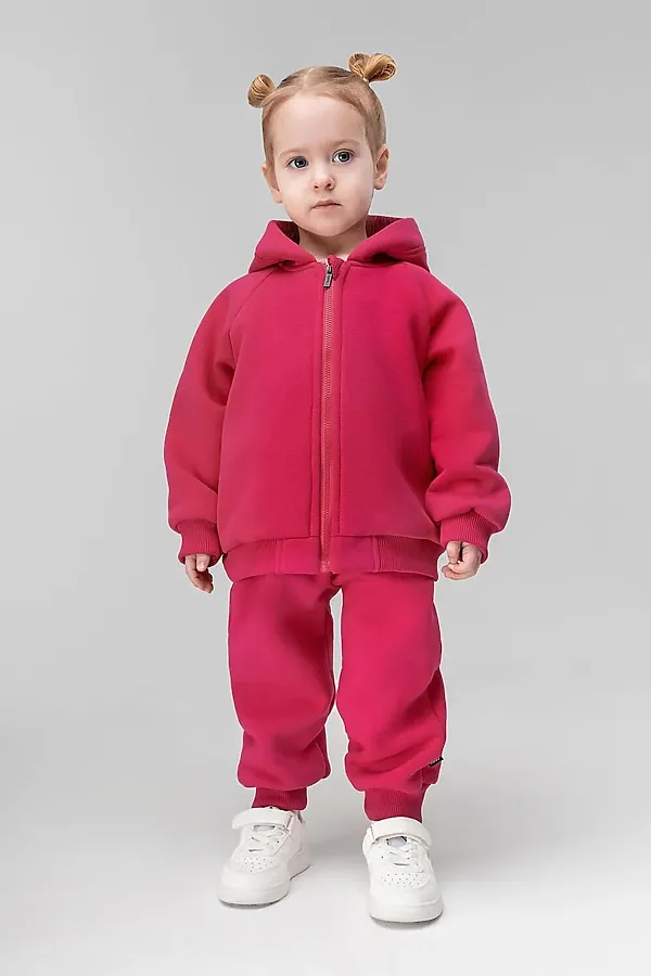 Костюм (Толстовка+Брюки) BODO, малиновый - фото 1