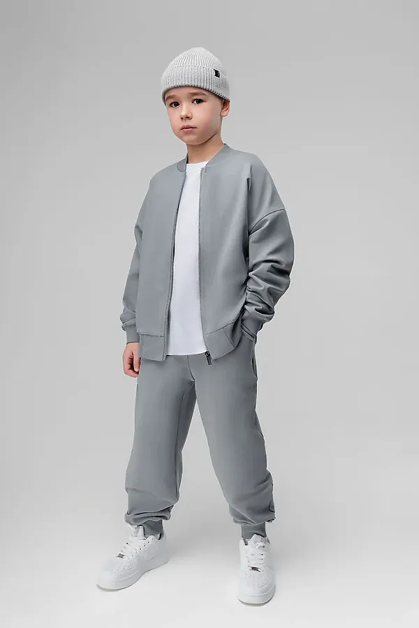 Комплект (Толстовка+Брюки) BODO, серый - фото 1