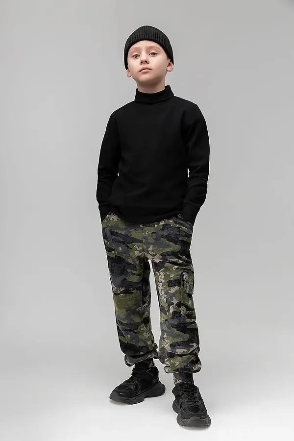 Брюки BODO, камуфляж - фото 1