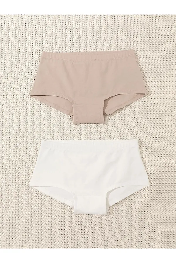 Трусы 2 шт. CROCKID, нюдовый, беж - фото 1