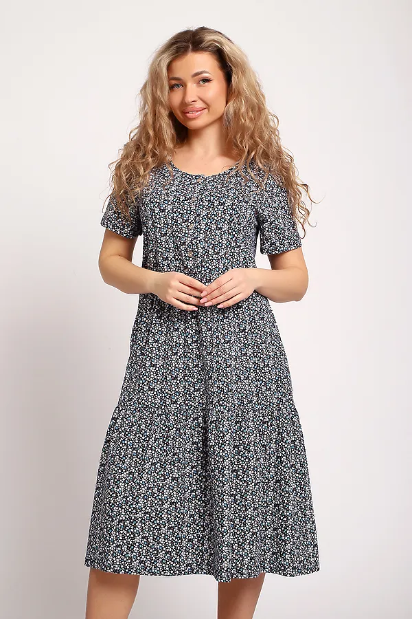 Платье 51207 НАТАЛИ, светло-зеленый/хаки - фото 1