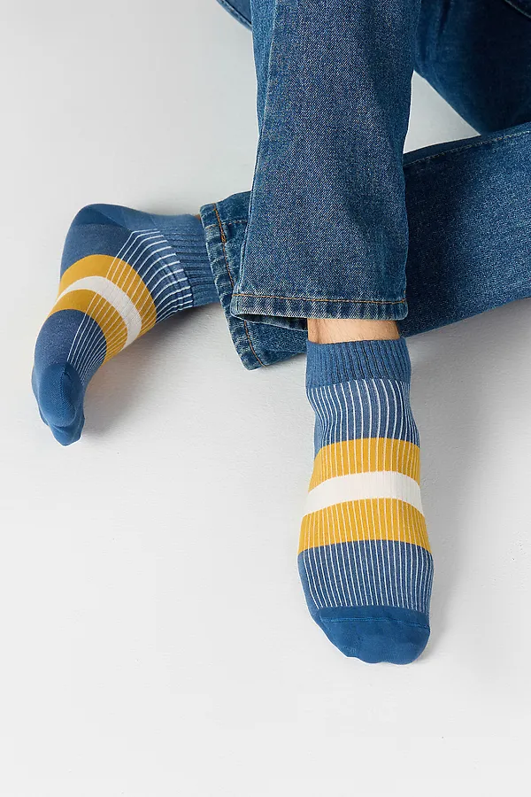 Носки мужские MARK FORMELLE, джинсовый - фото 1