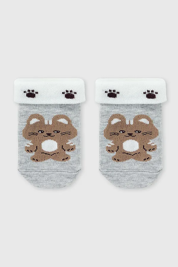 Носки детские MARK FORMELLE, св.серый меланж - фото 1