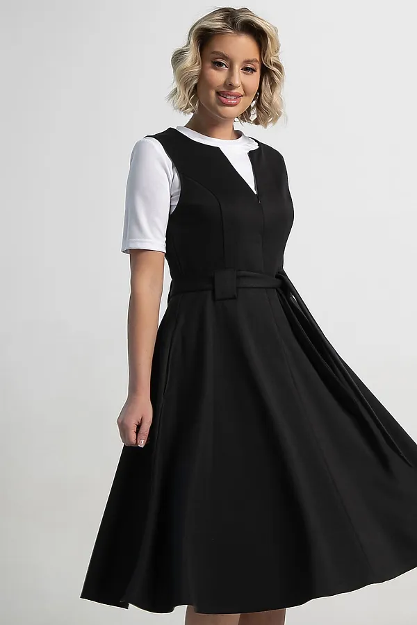 Платье Эрика LADY TAIGA, черное - фото 1