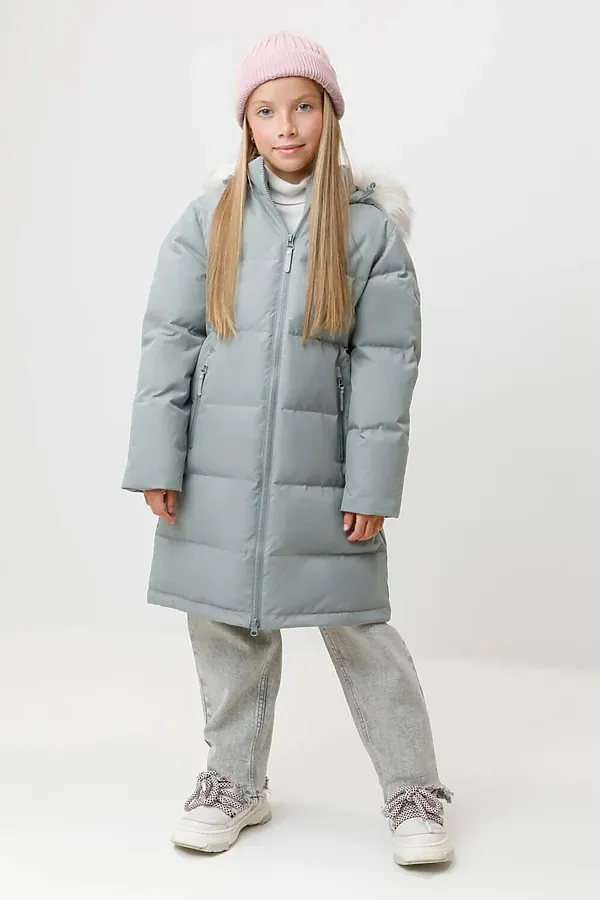 Пальто  CROCKID, серый - фото 1