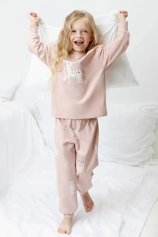 Пижама CROCKID, розовый - фото 1