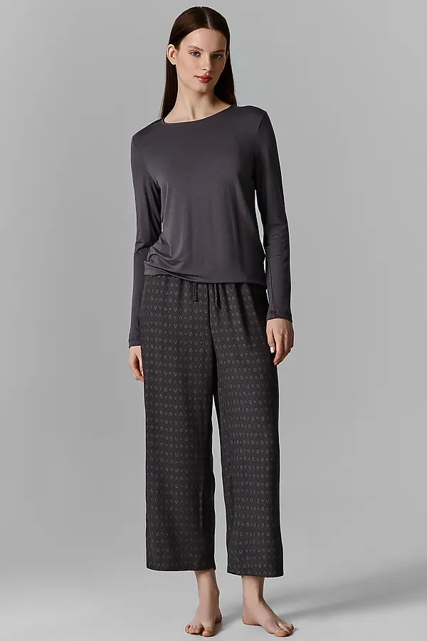 Комплект женский (джемпер, бриджи) MARK FORMELLE, т.серый +узоры на т.сером - фото 1