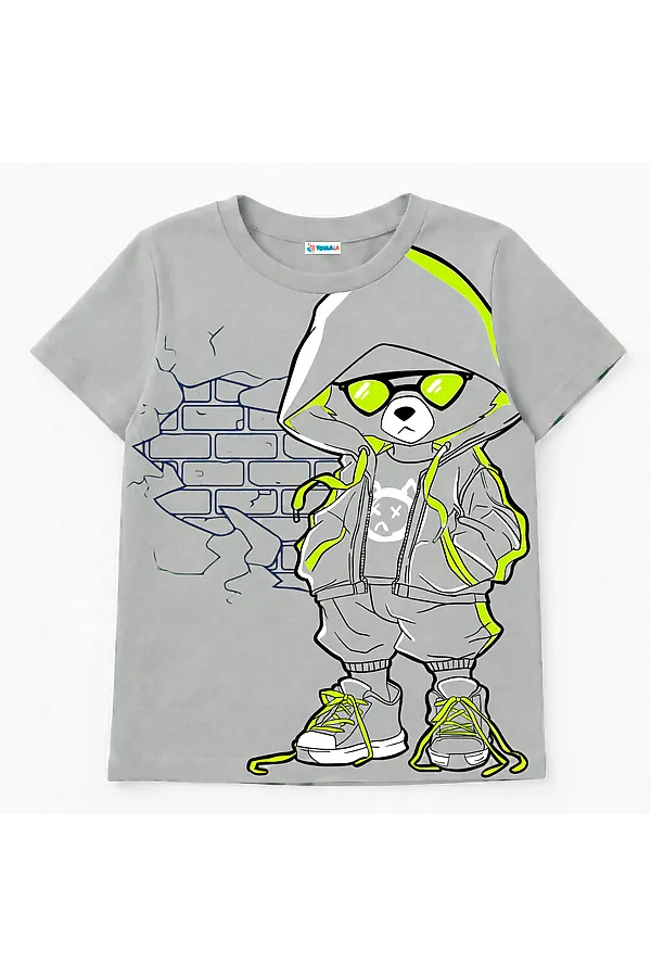 Футболка YOULALA, серый - фото 1