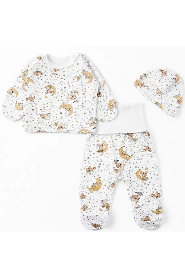 Комплект интерлок YOULALA, белый - фото 1