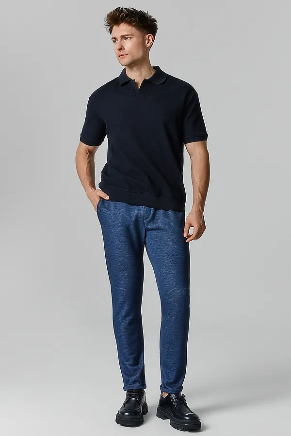 Брюки MARK FORMELLE, двухцветный неви - фото 1