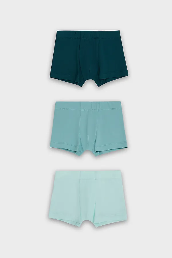 Трусы для мальчиков (3шт.) MARK FORMELLE, св.мята +пыльная бирюза +атлантика - фото 1