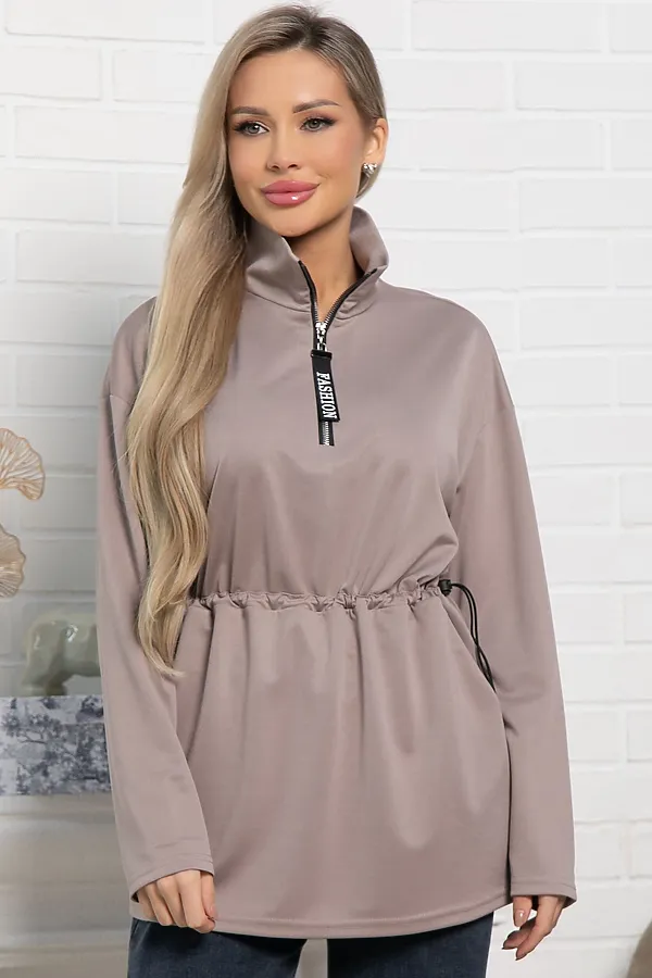 Блуза Долгожданная встреча LADY TAIGA, пыльная роза - фото 1