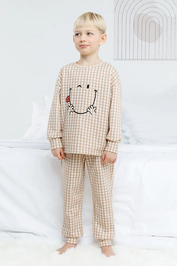 Пижама CROCKID, молочный - фото 1