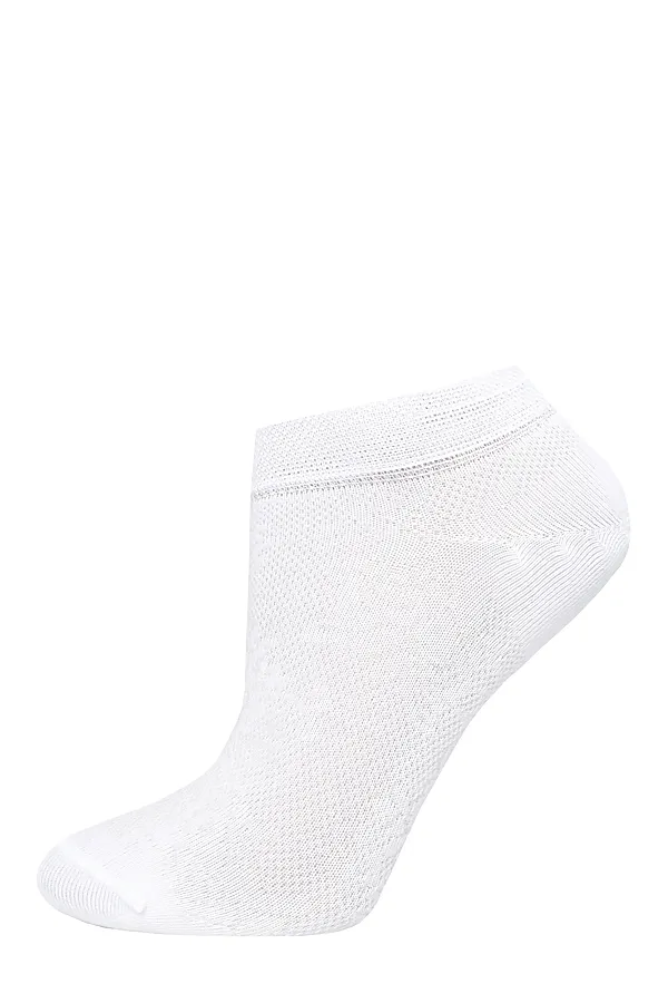 Брестские Носки женские 1143 CLASSIC (укороченные) БРЕСТСКИЕ, white - фото 1