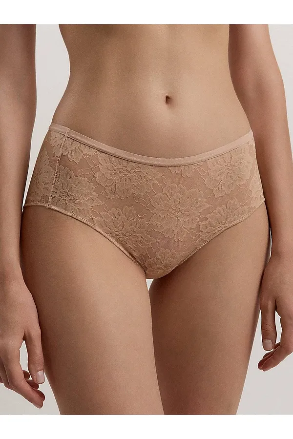 CONTE EVA RP7174 Трусы женские "хипстер" со средней линией талии CONTE ELEGANT, телесный - фото 1