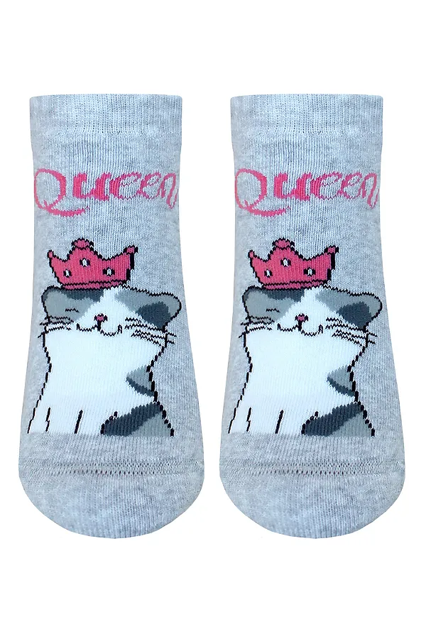 БРЕСТСКИЕ НОСКИ ЖЕНСКИЕ 1430 ARCTIC (махровые, укороченные) БРЕСТСКИЕ, светло-серый меланж - фото 1